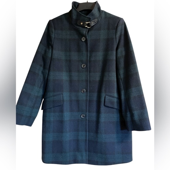 Ralph Lauren Women's Buckle-Collar Coat, size 10